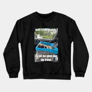 Backseat Driver Crewneck Sweatshirt